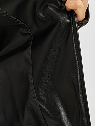 Urban Classics Ladies Faux Leather Biker Jacket dames Jas - Afbeelding 5