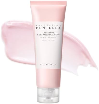 SKIN1004 Madagascar Centella Poremizing Deep Cleansing Foam 4.22 fl.oz, 125ml, Remove Pore-Clogging Debris