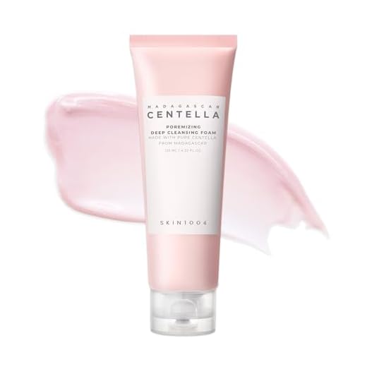 SKIN1004 Madagascar Centella Poremizing Espuma limpiadora profunda Limpiador Facial Espumoso Reductor de Poros