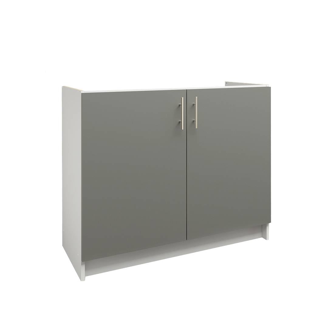 JD Greta Fixed Height 1000mm Kitchen Sink Base Cabinet Floor Unit (Without Worktop) โ Grey Matt