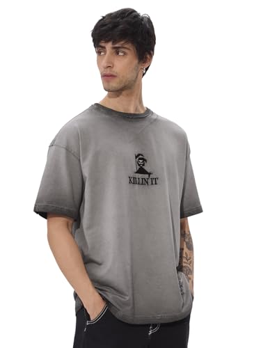 The Souled Store Killin' It Men and Boys Short Sleeves Round Neck...