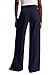 NIMIN Women Wide Leg Pants High Waisted 2025 Dressy Office Work Trousers Business Casual Pants with Pockets Navy Blue