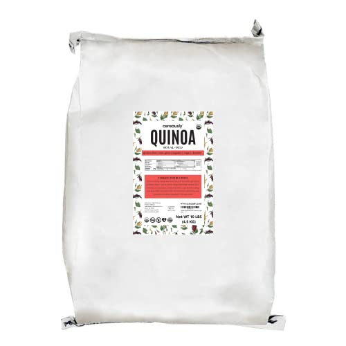 CEREAUSLY Organic Red Quinoa – Premium Royal Quinoa from Bolivia