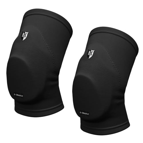 K-Shield Knee Pads for Wrestling, Jiu Jitsu, MMA (L/XL)