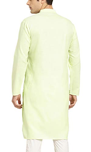 Image of SOJANYA Men's Cotton Straight Fit Casual(Since 1958 Solid Kurta Crafted for Elegance