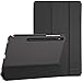 ProCase Slim Lightweight Case for Galaxy Tab S8/S7 11 inch - Translucent Frosted Back - Black