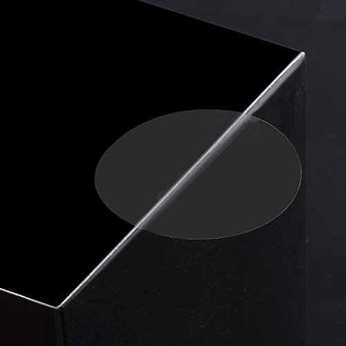 Cualfec 1200 Pcs Clear Round Stickers 1.2” / 30mm Box and Envelopes Wafer Seal Stickers 25 Sheets for Business - Thumbnail 4