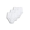 Jockey Women's Underwear Classic Brief - 3 Pack, White, 6