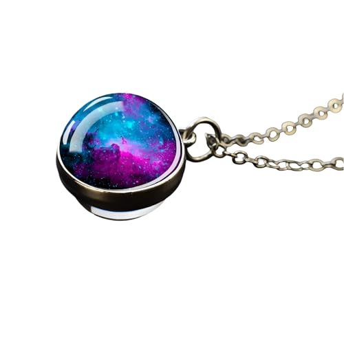 Collier lune et soleil en argent 925, le cadeau idéal pour passionné d'astronomie