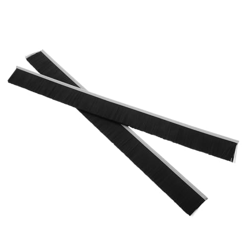 Toddmomy 2piezas Cepillo Para Puerta Accesorio De Sellado De Cerdas Protector De Humedad Tapa De Buzón Limpiador De Cerdas Accesorio De Limpieza Solapa De Buzón