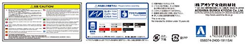 Aoshima Nissan KHGC210 Skyline HT2000GT-ES ’77 1:24 miniatura 7