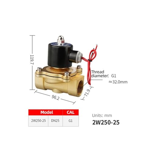Électrovanne de contrôle pour automatiser l'arrosage du jardin en 12V