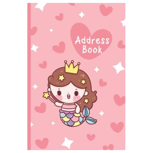 Cute Kids Address Book for Girls: Alphabetical with Address, Birthday, Social Media, Phone, and Emails