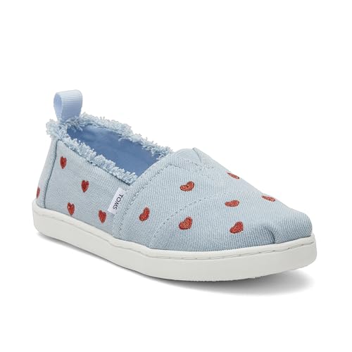 Image of TOMS Kids Tiny Alpargata Washed Dinos (Toddler /Little Kid)