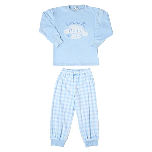 サンリオ(SANRIO) キッズフリースパジャマ シナモロール 140cm タグにお名前スペース 269123