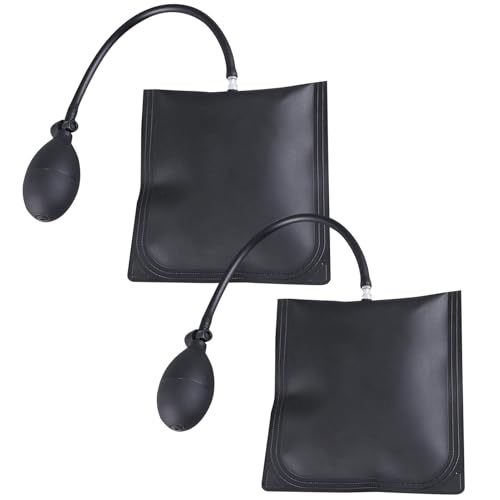 Generic - Wedge Up Bag,2 PCS Air Wedge Pump Wedge Air Bag Car Pump Wedge Inflatable Air Wedge Pump Air Pump Wedge Up Bag Wedge Up Tool for Door, Window Installation, and Car Repair，air wedge，air wedge pump