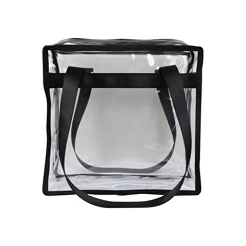 SHERCHPRY Clear Stadium Approved Bag, Transparent Shoulder Bag, PVC Clear Crossbody Purse Bag, Transparent Crossbody Messenger Bag Cover