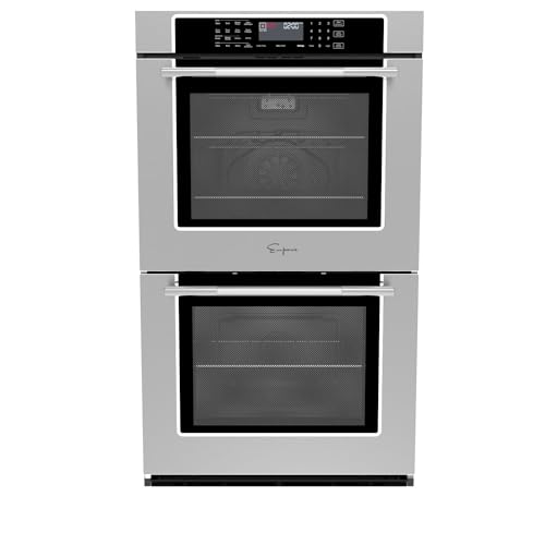 Empava 30WO05 30 Inch Electric Double Wall Oven Air Fryer Combo Convection Oven Built-In 10 Cooking Functions thumb #1
