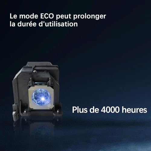 Poxtedsr EL PLP71 projektor Ersatzlampe Kompatibel mit Epson eb-470 eb-475w eb-475we eb-475wi eb-475wie eb-480 eb-480e eb-485w eb-485wi eb-485we eb-1400wi eb-1410wi Ersatzlampe mit Gehäuse