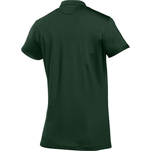 Under Armour Women's Team Drape Polo Shirt (Medium, Forest Green) #TOP1