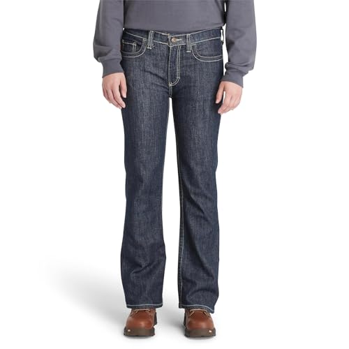 Timberland PRO® FR Grit N Grind Five-Pocket Jeans for Women – Blended Cotton Fabric – Five-Pocket Construction