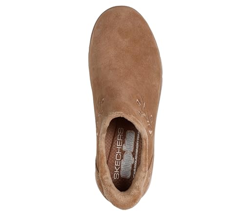 Skechers Femme Easy Going Floral Moment Bottes Chestnut Suede - vue 3