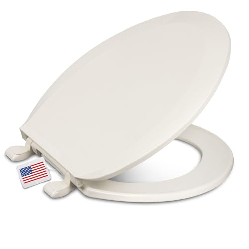 Centoco Elongated Toilet Seat Economy USA DSAMAZ16-416 Biscuit