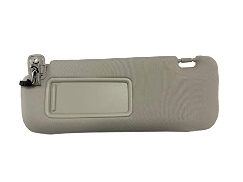 SAILEAD Left Driver Side Sun Visor, Compatible with Mazda CX-9 2010 - 2015, OE TDY1-69-320, Gray
