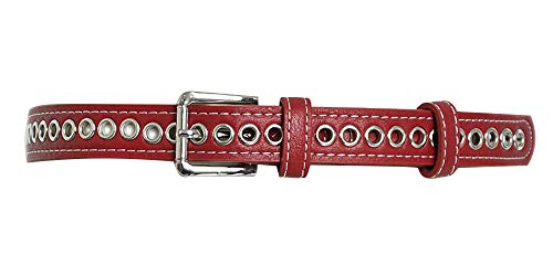 Women's Faux Leather Boho Corset Unlimited Hole for Waist Belt Jeans