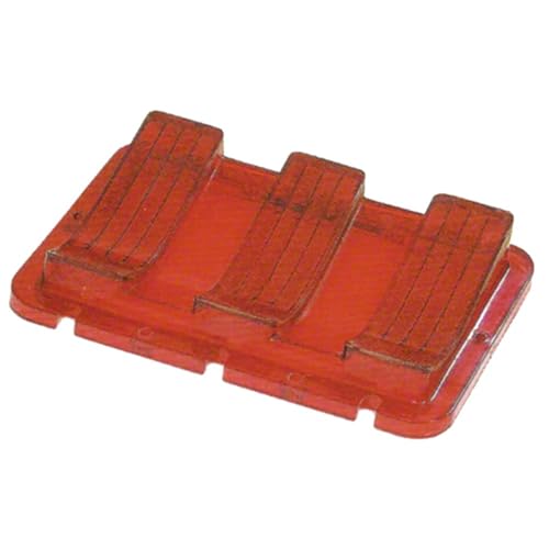 HEADLIGHTSDEPOT Tail Light Lens for All Except Shelby or GT/Cs Models Compatible With Ford Mustang 1967-1968