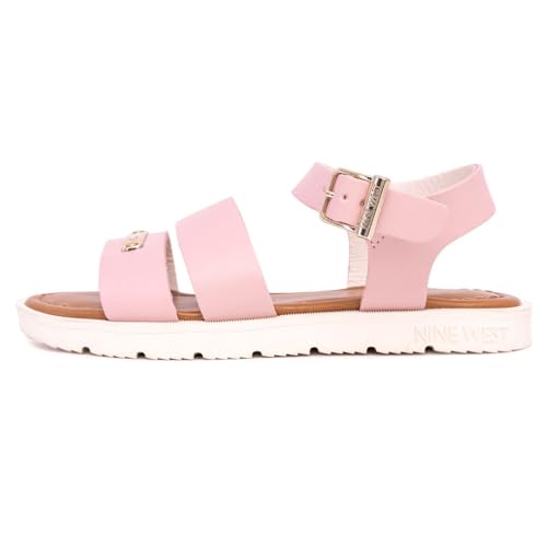 Nine West Girls Sandals Low Heel Dress Pump Ankle Strap Open Toe Wedding Party for Big Kids & Little Kids2