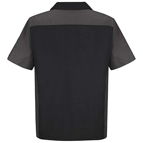 Image of Red Kap Short Sleeve Two-Tone Crew Shirt