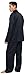 Savage X, Men's Satin Shirt, Black Caviar Monogram Jacquard, L