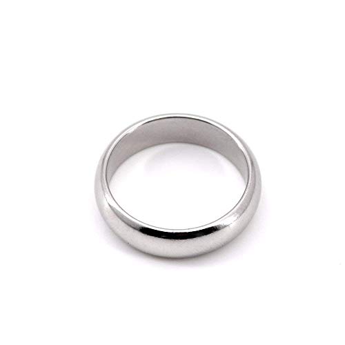 Enjoyer Pk Ring Strong Magnetic Ring For Professional Magician Stage Magic Tricks Props Accessory (Silver,20Mm) #TOP2