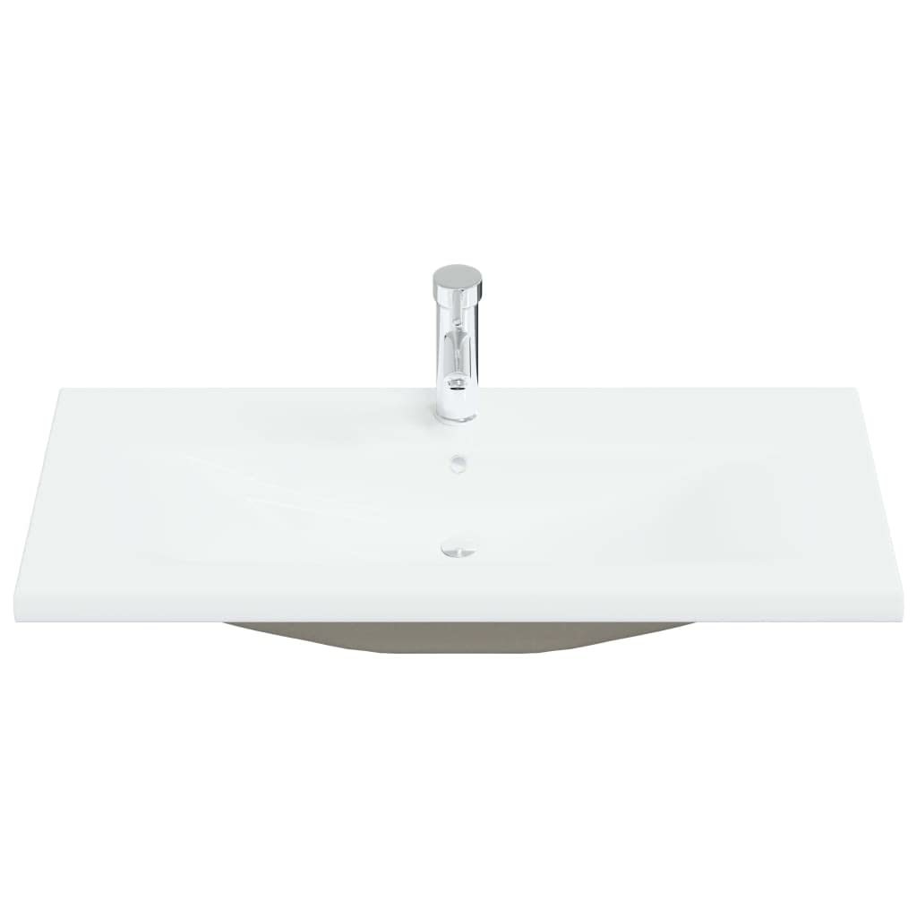 Lavabo Empotrado con Grifo cerámica 91x39x18 cm,Lavabos y fregaderos,Lavabos,21.7kg-148626