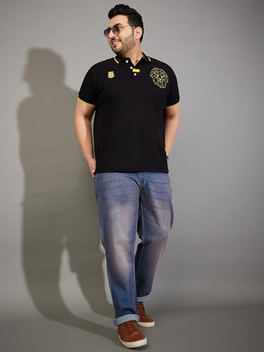 Image of Bigbanana Plus Size Men's Regular Fit Washed Jeans