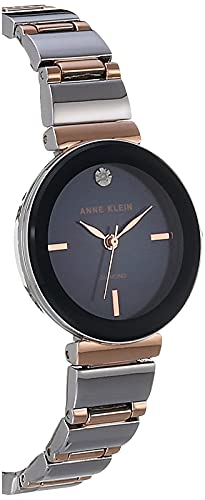 Image of Anne Klein Damenarmbanduhr mit echtem Diamant-Zifferblatt, AK /2434