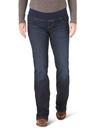 Wrangler Women's Retro Mae Maternity Boot Cut Jean, Denim, 9W X 34L #TOP1