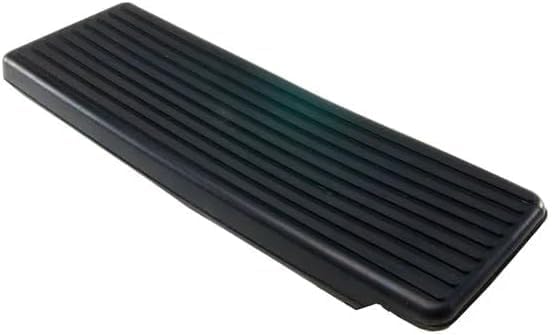 Genuine OEM Throttle Pedal Cover for Peterbilt, Black, Ribbed Rubber Surface, Part Number 5603020
