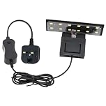 GERUI Aquarium Lighting X3 Aquarium Led Lamp Aquarium Light Led Aquarium LED Lighting 220V 6W Nano Aquarium Lighting for Aquatic Plants and Fish [Energy Class A++++]