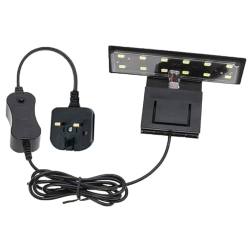 GERUI Aquarium Lighting X3 Aquarium Led Lamp Aquarium Light Led Aquarium LED Lighting 220V 6W Nano Aquarium Lighting for Aquatic Plants and Fish [Energy Class A++++]