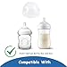 ROMIRUS Bottle Caps Replacement for Avent Natural Baby Feeding Bottles, 3 Pack