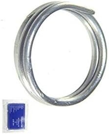 Urancia Paper Adjustable Ranga Ring for Pooja and Hawan Vedic Technology (Silver)
