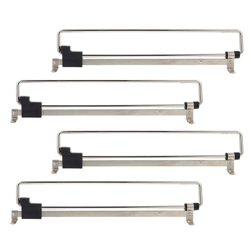 Tringle de suspension rétractable pour pantalons et manteaux afin de stopper le désordre