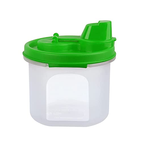 Image of Cutting EDGE 250 ML Smart Slim Oil Dispenser Airtight Green (Set of 1) | BPA free food grade plastic material, recommended for storing oil, vinegar, Water, sauces, juice, kitchen Storage