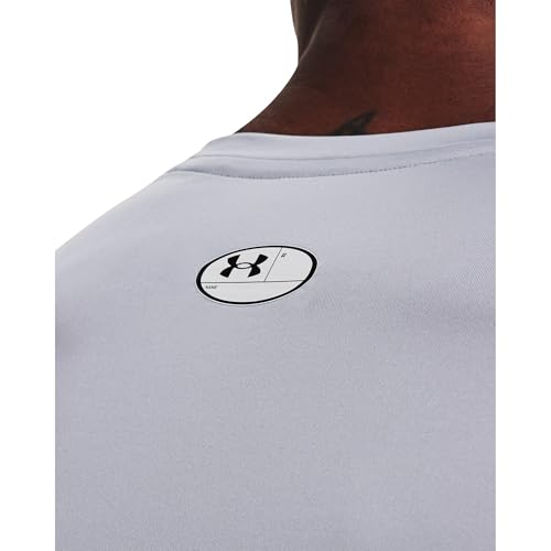 Under Armour Men's Armour HeatGear Compression Long-Sleeve T-Shirt, Mod Gray (011)/Black, 3X-Large – Ansicht 3