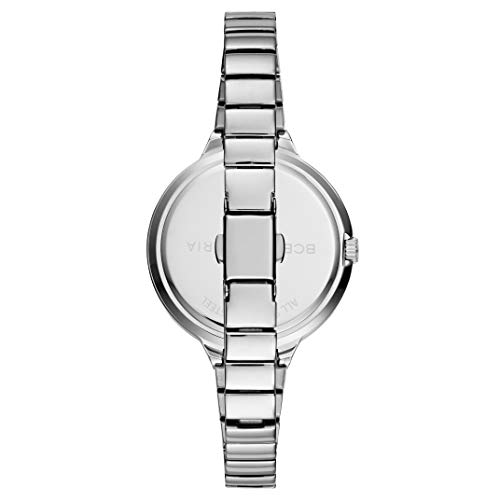 Bcbgmaxazria Women's Japanese-Quartz Watch With Stainless-Steel Strap, Silver, 9.3 (Model: Bg50675001 #TOP2