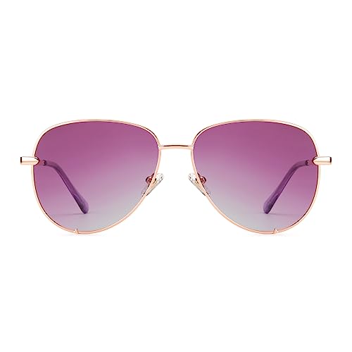 Polarized Gradient Purple Womens Fashion Sunglasses Beach Accessories for Women Trendy 2025 Spring Break Essential4
