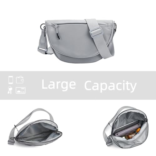 Checkered Crossbody Bags Women Bum Bag Cute Cross Body Sling Backpack Hobo Satchels Shoulder Sport Wallet Purses 20252