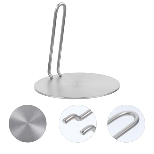 SHINEOFI Placa Difusora de Calor para Cocina de Inducción con Mango Desmontable, Adaptador de Metal Multiusos para Estufa Eléctrica y Gas, Placa Colectora de Calor (Blanca) - imagen 9